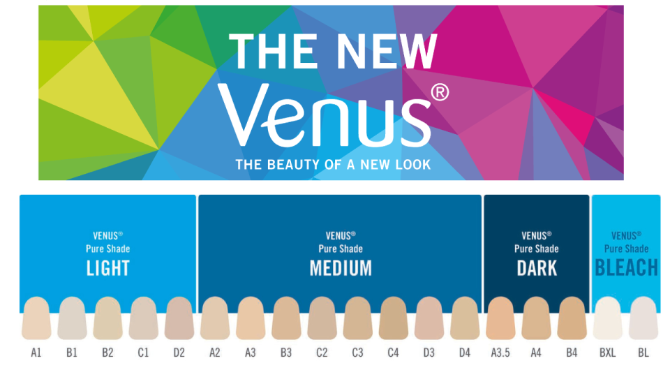 Venus® Pure Art and Pearl Shades