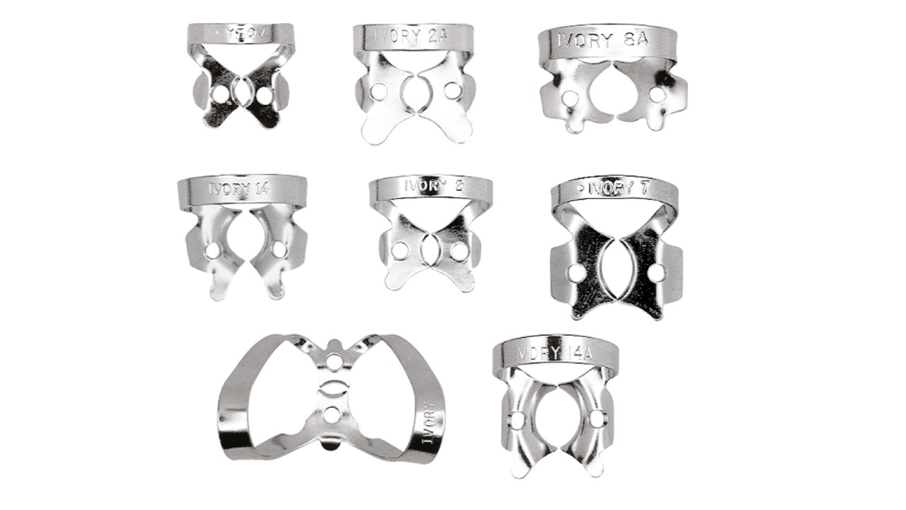 Ivory® Rubber Dam Clamps Ivory® Rubber Dam Clamps