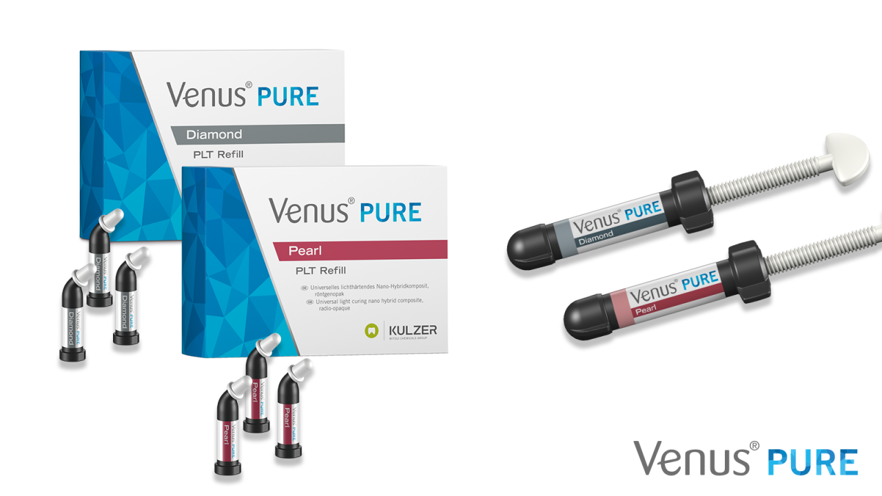 Venus® Diamond and Venus® Pearl ONE Shade