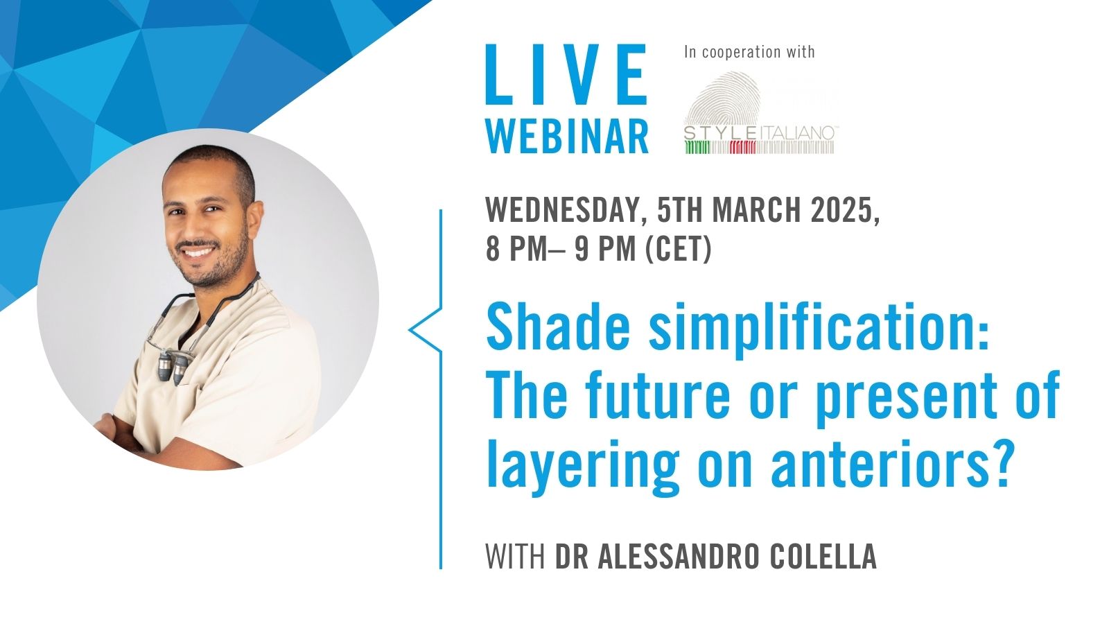 Watch the webinar recording with StyleItaliano