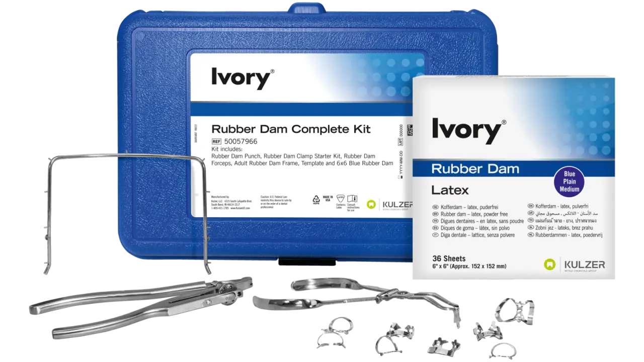 Ivory® Rubber Dams & Clamps